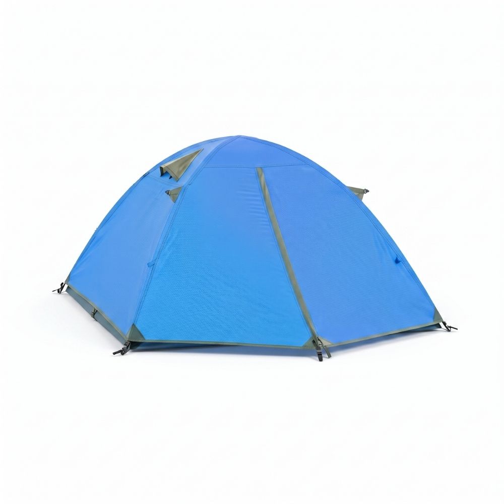 Tente de camping dôme 2 places en aluminium
