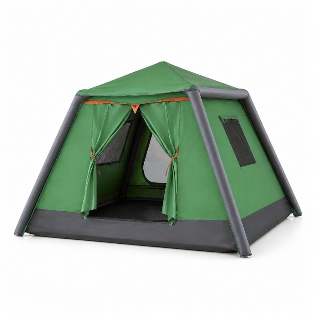 Tente de camping gonflable familiale 3 à 4 places
