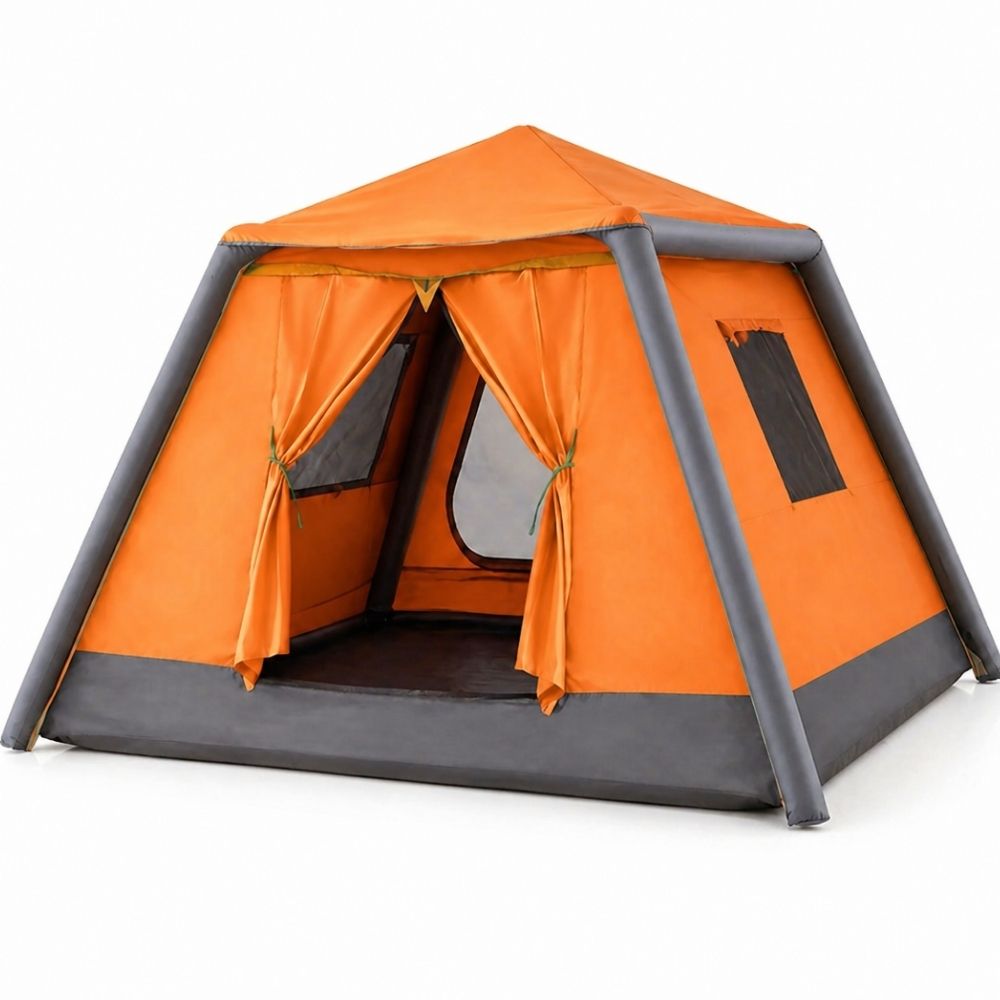 Tente de camping gonflable familiale 3 à 4 places