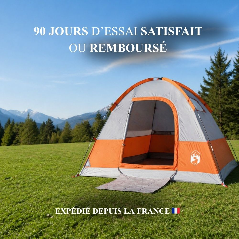 Tente de camping dôme 3 places imperméable