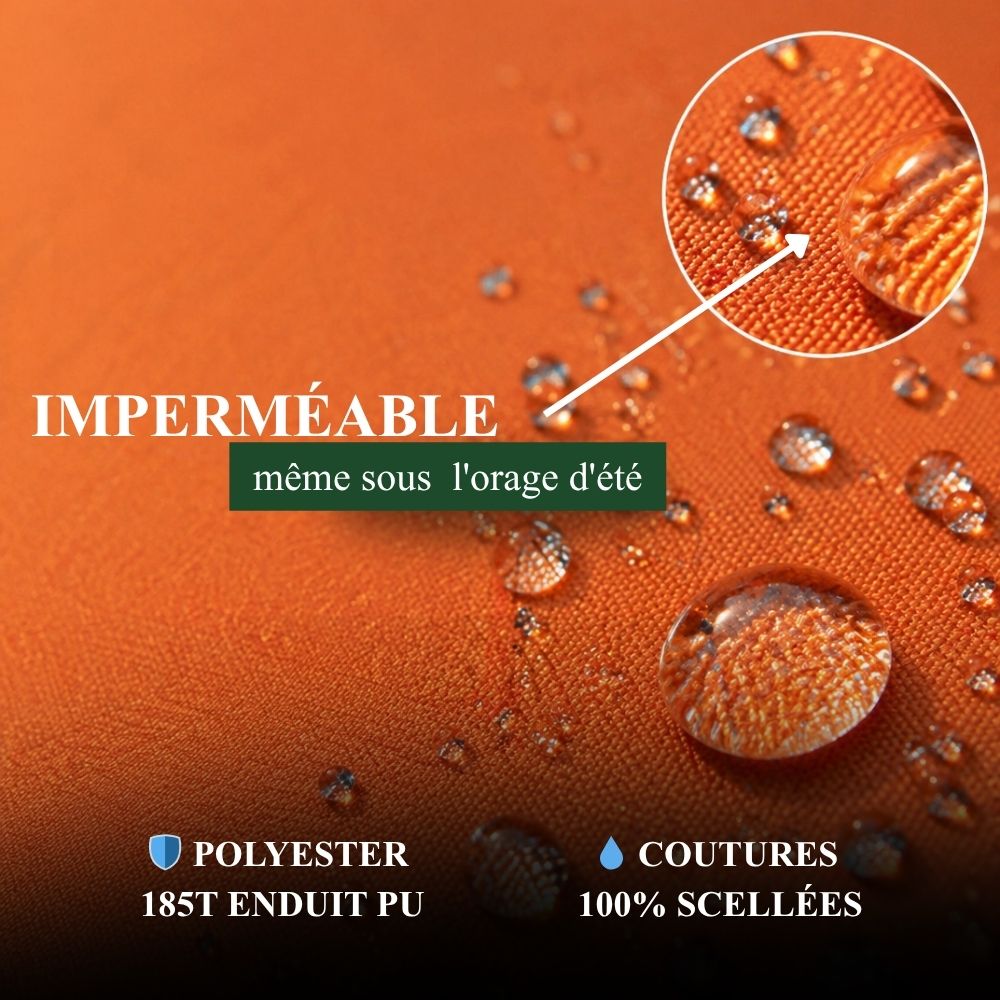 Tente de camping dôme 3 places imperméable
