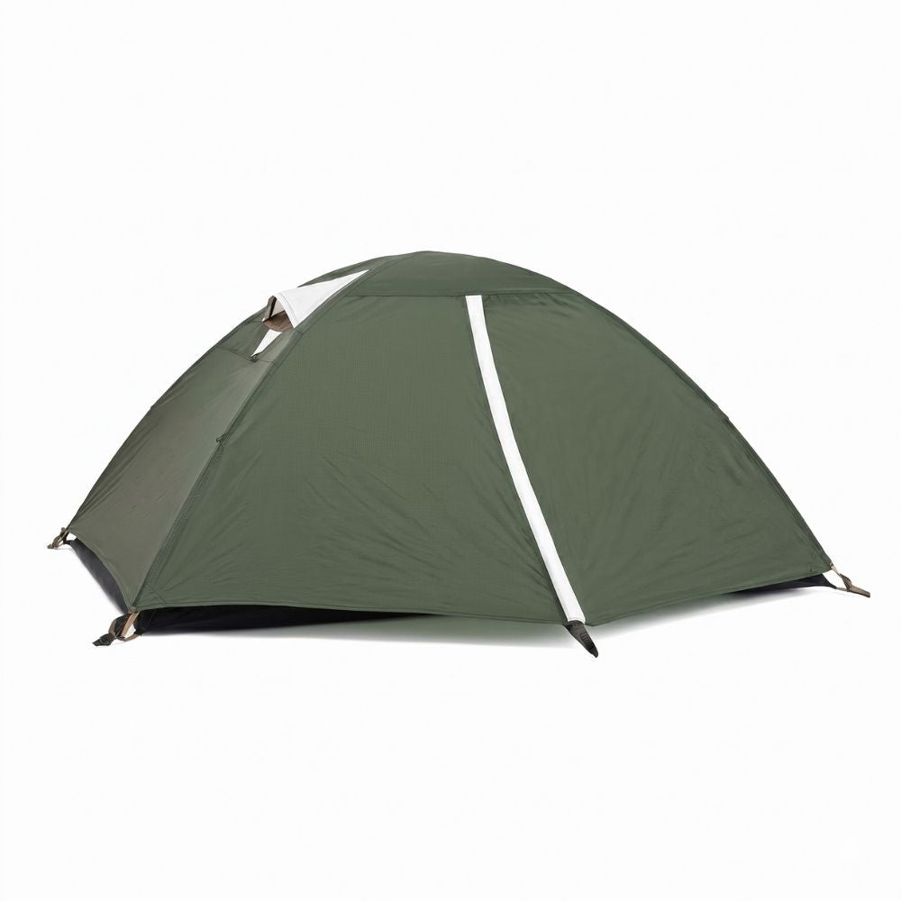 Tente de camping dôme 2 places en aluminium