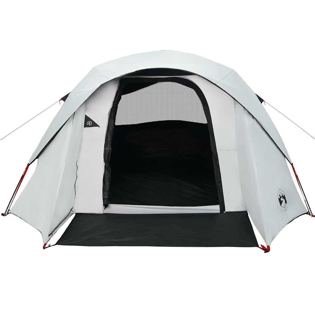 Tente de camping 4 places blanche | Technologie Blackout