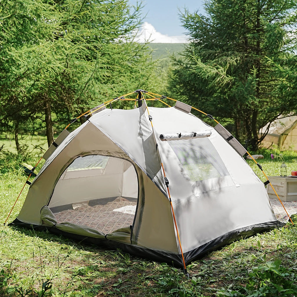 Tente de camping automatique 4 places | Montage en quelques secondes