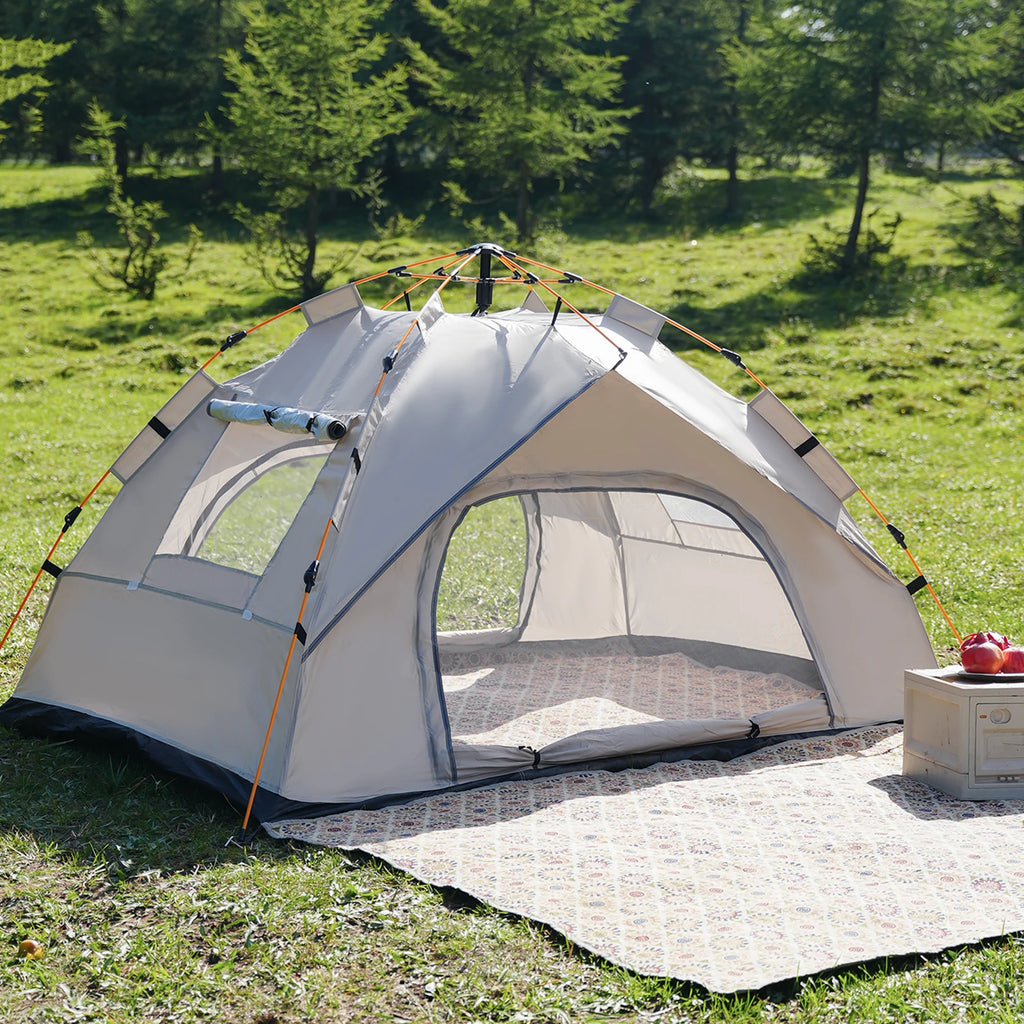 Tente de camping automatique 4 places | Montage en quelques secondes