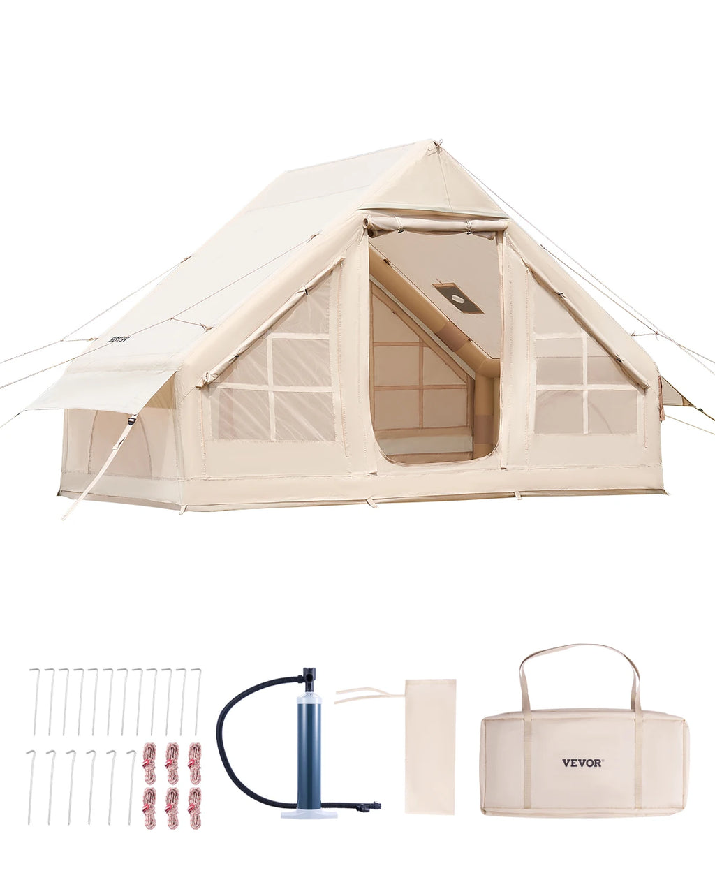 Tente camping familiale gonflable | L'Air Lodge